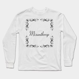 Schnoerkel - Misanthrop Long Sleeve T-Shirt